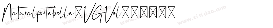 Naturalportabella-VGVol字体转换