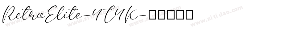 RetroElite-4L4K字体转换