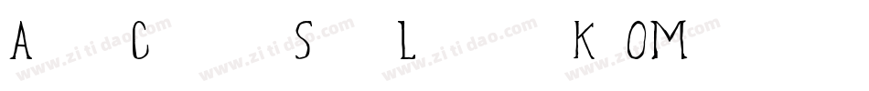 AlphaCenturySemiLeftalic-K7OMo字体转换 AlphaCenturySemiLeftalic-K7OMo字体转换