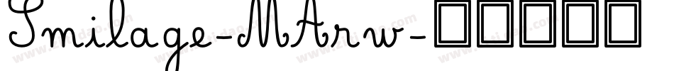 Smilage-MArw字体转换