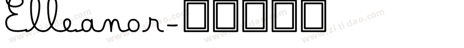 Elleanor字体转换