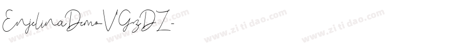 EnjelinaDemo-VGzDZ字体转换