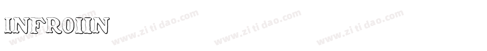 INFR011N字体转换