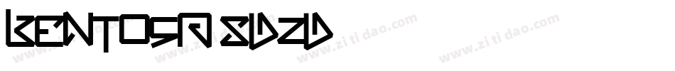 Bentosa-8DZD字体转换