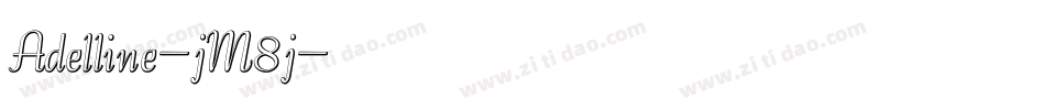 Adelline-jM8j字体转换