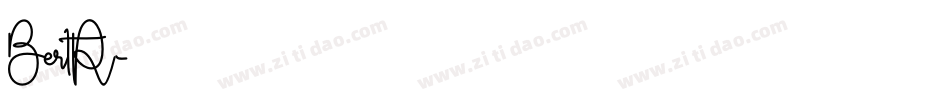 BertR字体转换