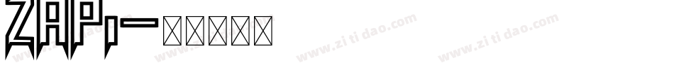 ZAPi字体转换