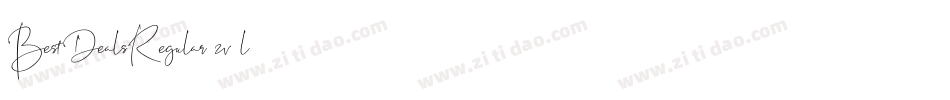 BestDealsRegular-zv6l字体转换 BestDealsRegular-zv6l字体转换