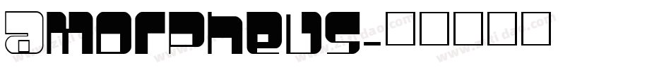 Amorpheus字体转换