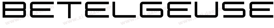Betelgeuse字体转换