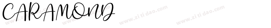 CARAMOND字体转换
