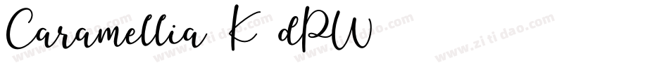 Caramellia-K7dPW字体转换