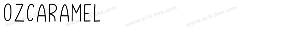 Ozcaramel字体转换