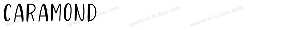 CARAMOND字体转换