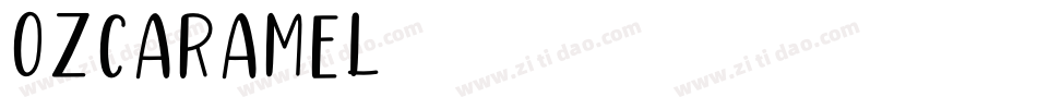 Ozcaramel字体转换