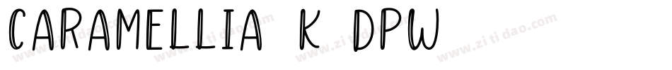 Caramellia-K7dPW字体转换