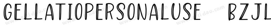 GellatioPersonalUse-4BZjl字体转换