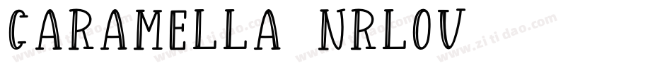 Caramella-nRLOV字体转换