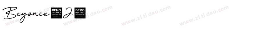 Beyonce-2字体转换