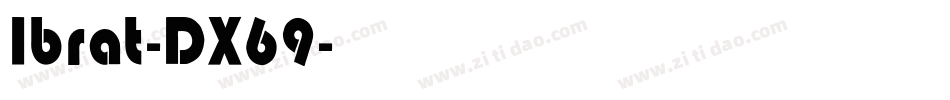 Ibrat-DX69字体转换