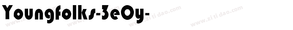 Youngfolks-3eOy字体转换