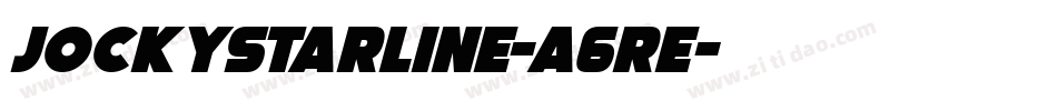 JockyStarline-a6rE字体转换