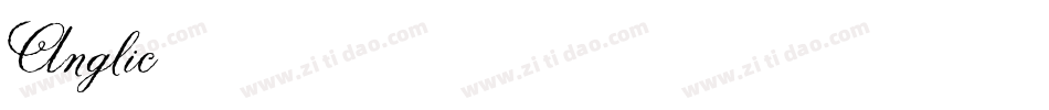 Anglic字体转换