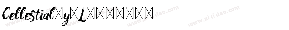 Cellestial-y9L5字体转换
