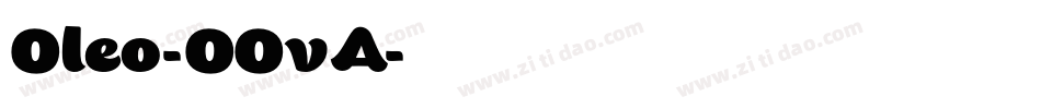 Oleo-OOvA字体转换