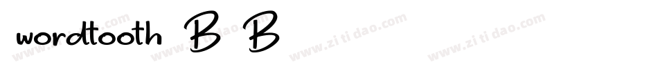 Swordtooth-7B9VB字体转换