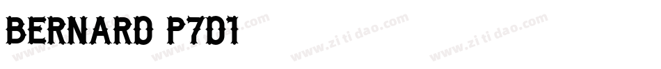 Bernard-p7D1字体转换 Bernard-p7D1字体转换