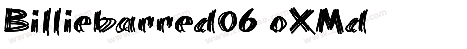 Billiebarred06-oXMd字体转换