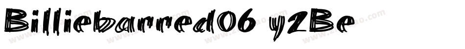 Billiebarred06-y2Be字体转换