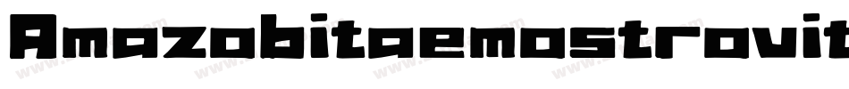 Amazobitaemostrovitalic-A4P7字体转换