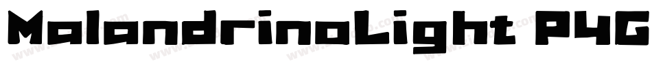 MalandrinoLight-P4G7字体转换