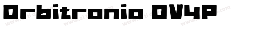Orbitronio-OV4P字体转换