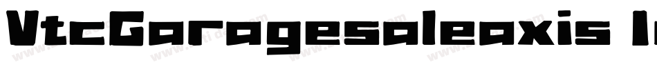 VtcGaragesaleaxis-1m4g字体转换 VtcGaragesaleaxis-1m4g字体转换