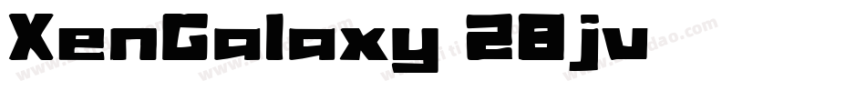 XenGalaxy-28jv字体转换