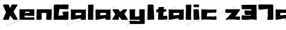 XenGalaxyItalic-z37a字体转换