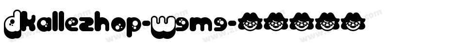 Dkallezhop-W9m9字体转换