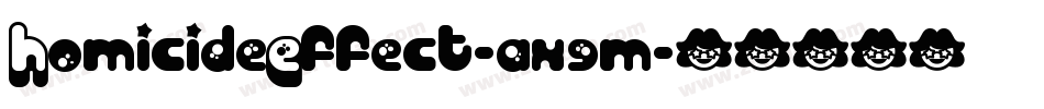 HomicideEffect-ax9m字体转换
