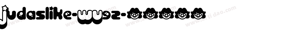 Judaslike-WV9z字体转换