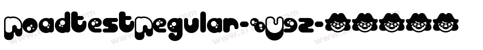 RoadtestRegular-8V9z字体转换