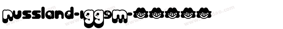 Russland-1GG9M字体转换 Russland-1GG9M字体转换