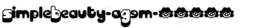 SimpleBeauty-aG9m字体转换
