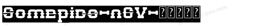 Somepics-n6V字体转换