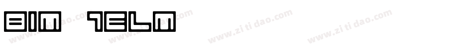 Bim-1ElM字体转换