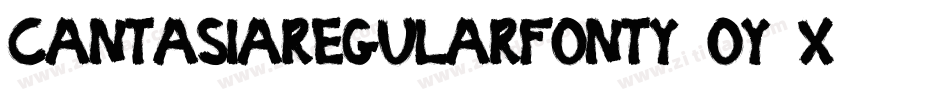 CantasiaRegularFonty-oY2x字体转换