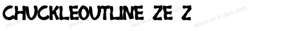 ChuckleOutline-ZE2z字体转换