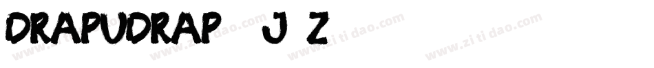 DrapuDrap-1j2Z字体转换